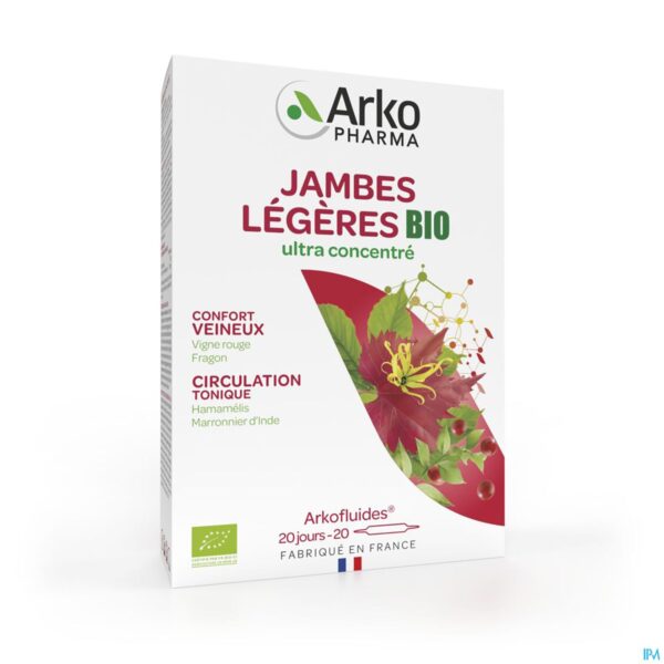 Packshot Arkofluide Lichte Benen Bio Nf Amp 20