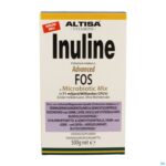 Packshot Altisa Inuline Adv.fos Preflora+proflora Mix 500g