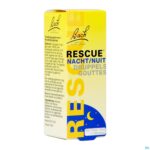 Packshot Bach Rescue Druppels Nacht 10ml
