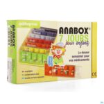Packshot Kinderpillendoos Anabox 7x5 Rainbow Fr