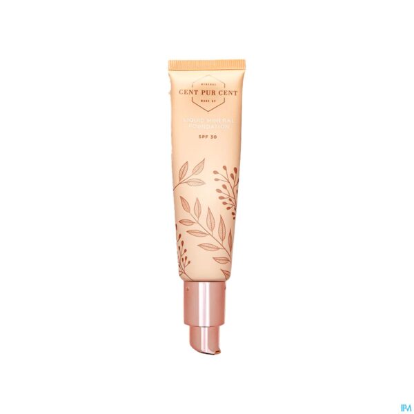 Productshot Cent Pur Cent Liquid Mineral Fdt 3.0 Spf30 30ml