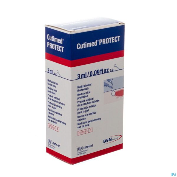 Packshot Cutimed Protect Appl. 5x3ml 7265400