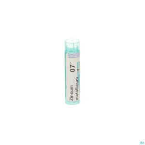 Packshot Zincum Metallicum 7ch Gr 4g Boiron