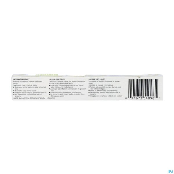 Packshot Lactona Tandenb Toby Junior 007