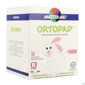 Packshot Ortopad Wit Regular Oogpleister 50