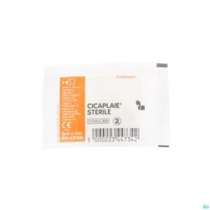 Packshot Cicaplaie Verb Steriel 5,0cmx 7cm 100 66660272