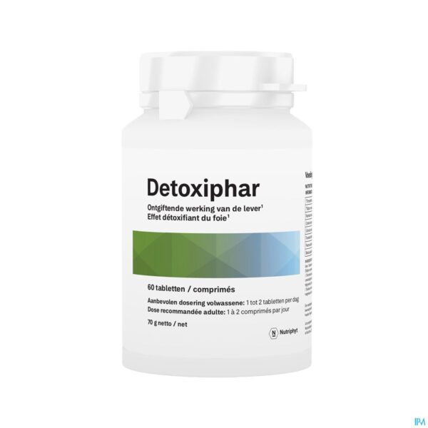 Packshot Detoxiphar Pot Comp 60 Packshot Detoxiphar Pot Comp 60