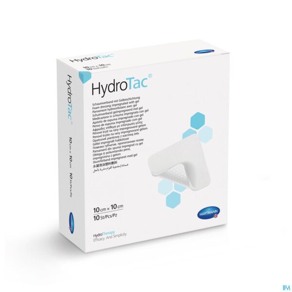 Packshot Hydrotac Verb N/adh Ster 10,0x10,0cm 10 6858324