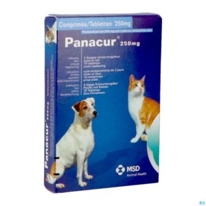 Packshot Panacur Comp Vet 10 X 250mg