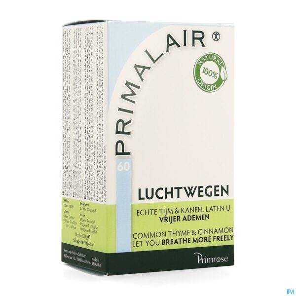 Packshot Primalair Caps 60 Packshot Primalair Caps 60