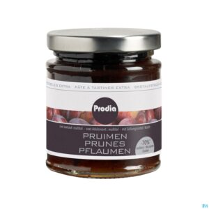 Packshot Prodia Broodbeleg Extra Pruimen 215g 5640 Revogan