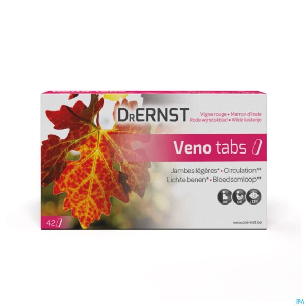 Packshot Dr Ernst Veno tabs 42 Tabl Packshot Dr Ernst Veno tabs 42 Tabl