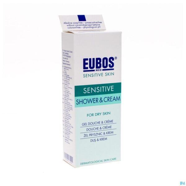 Packshot Eubos Douche Creme Sensitive 200ml