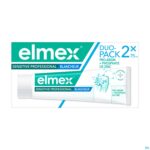 Packshot Elmex Sensitive Pro.whitening Tandpasta 2x75ml Nf