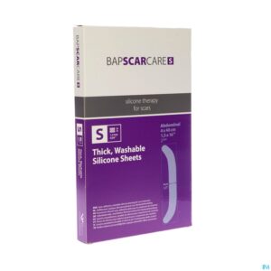 Packshot Bap Scar Care S Silicoonverb Adh 4x40cm 2 Stuks