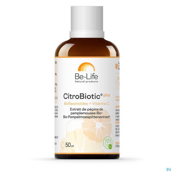 Packshot Citrobiotic Plus Be Life Pompelmoespitextract 50ml Packshot Citrobiotic Plus Be Life Pompelmoespitextract 50ml