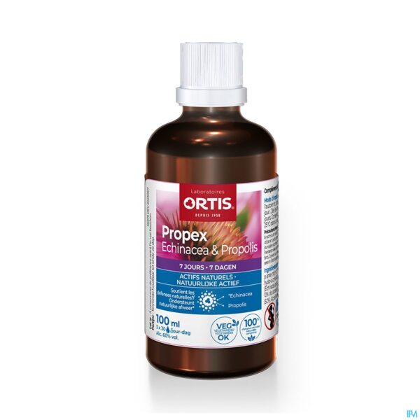 Packshot Ortis Echinacea+propolis Sol 100ml Packshot Ortis Echinacea+propolis Sol 100ml