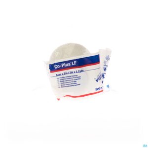 Packshot Coplus Bande Coh.z/latex 5,0cmx2,0m Wit 7210029