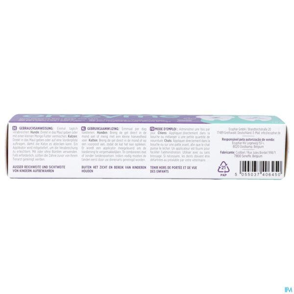 Packshot Orozyme Canine Tandp Enzymatisch Hond Tube 70g