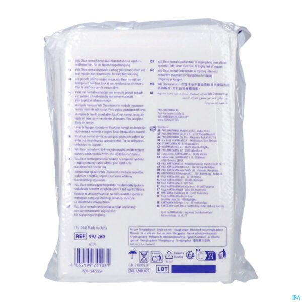Packshot Valaclean Normal Washing Glove 50