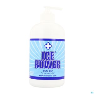 Packshot Ice Power Gel Pomp 400ml