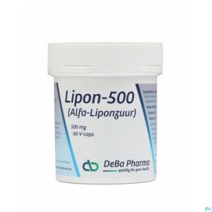 Packshot Lipon Caps 60x500mg Deba