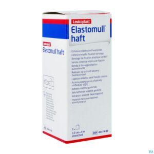 Packshot Elastomull Haft Fixatiewindel Coh. 12cmx4m 4547400