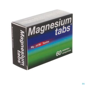 Packshot Magnesium Tabs Tabl 60