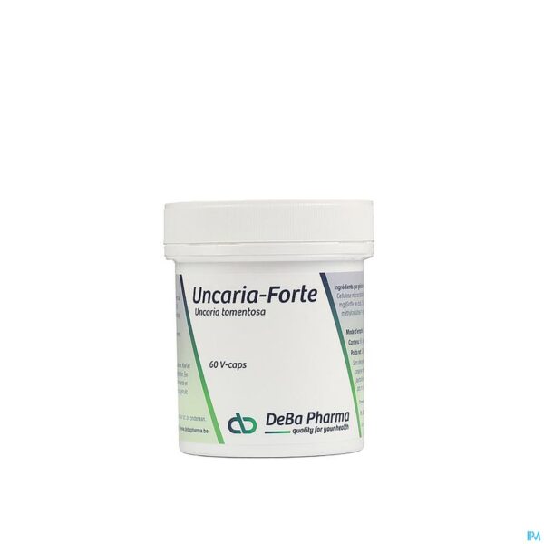 Packshot Uncaria Forte Caps 60 Nf Deba