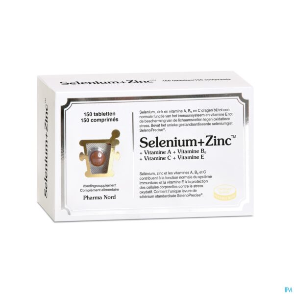 Packshot Selenium+Zinc 150 Tabl