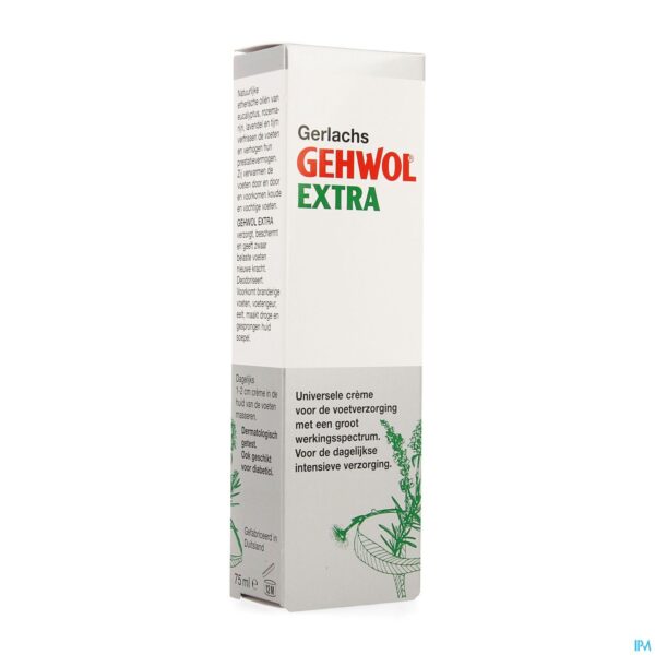 Packshot Gehwol Voetcreme Extra 75ml Consulta