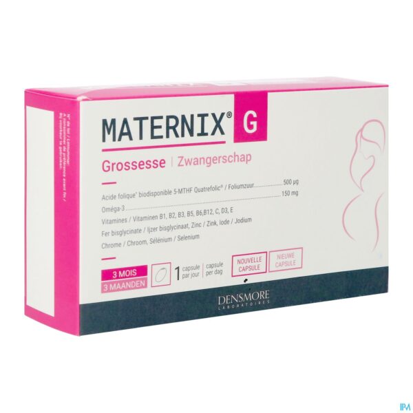 Packshot Maternix g Zwangerschap Caps 90