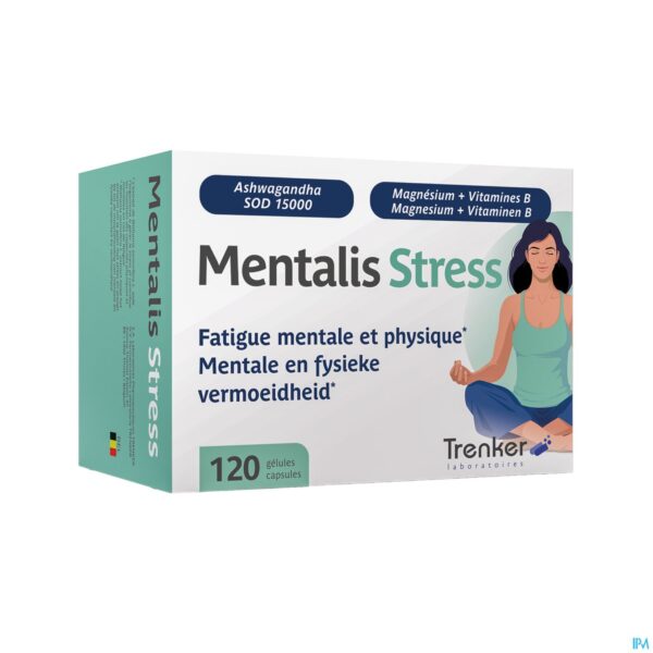 Packshot Mentalis Stress Caps 120 Packshot Mentalis Stress Caps 120
