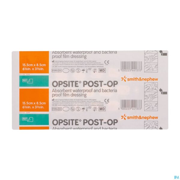 Productshot Opsite Post Op 15,5cmx 8,5cm 20 66000712