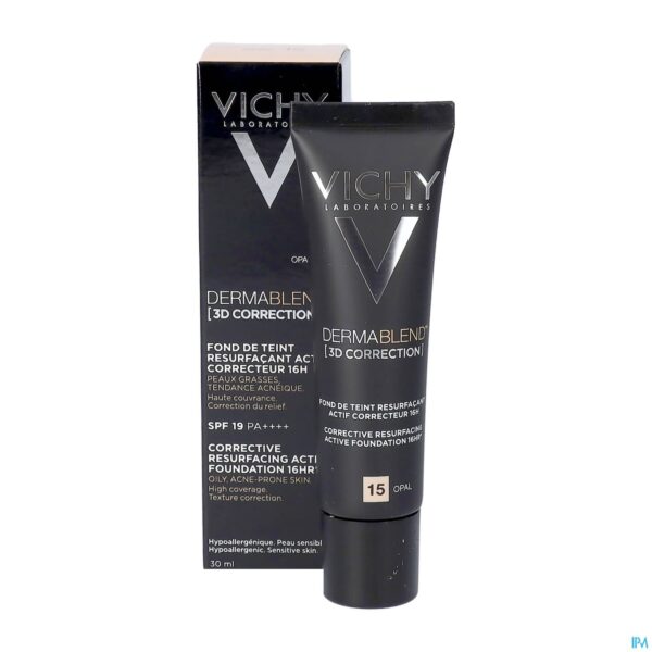 Productshot Vichy Fdt Dermablend Correction 3d 15 30ml