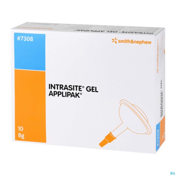 Packshot Intrasite Gel 10 X 8g 7308 Packshot Intrasite Gel 10 X 8g 7308