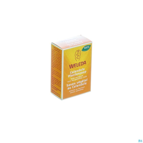 Packshot Weleda Calendula Bb Zeep 100g