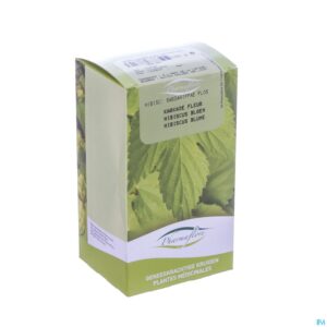 Packshot Hibiscus Bloem Geheel Doos 100g Fag