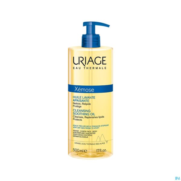 Packshot Uriage Xemose Wasolie Verzachtend 500ml Packshot Uriage Xemose Wasolie Verzachtend 500ml