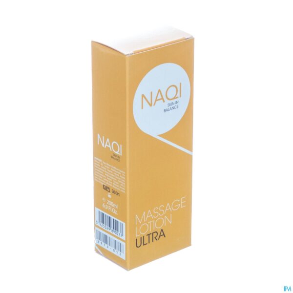 Packshot NAQI Massage Lotion Ultra 200ml