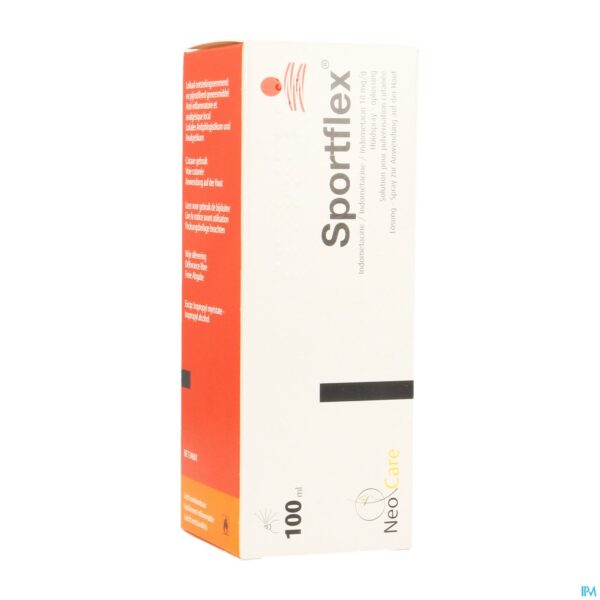 Packshot Sportflex 10 Mg/G Huidspray 100 Ml