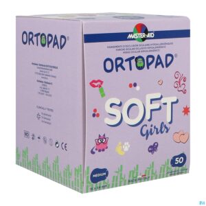 Packshot Ortopad Soft Girls Medium 76x54mm 50 72232