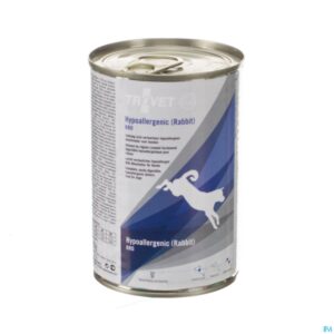 Packshot Trovet Rrd Hypoallergenic Rabbit 6 X 400g