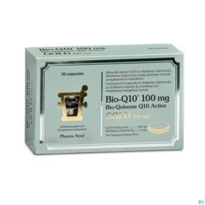 Packshot Bio-Q10 100mg Gold 90 Caps