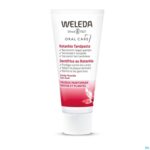 Productshot Weleda Tandpasta Ratanhia Roos 75ml