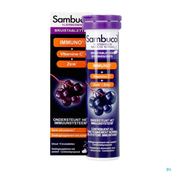 Productshot Sambucol Bruistabletten 15