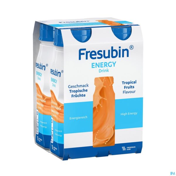 Packshot Fresubin Energy Drink 200ml Fruits Tropicaux/tropische Vruchten
