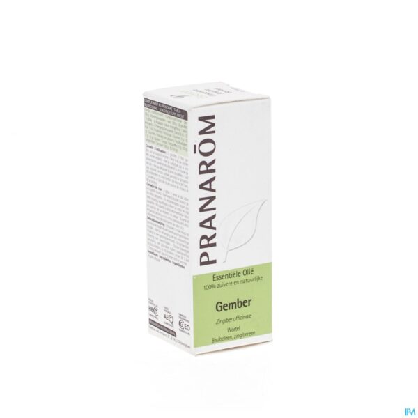 Packshot Pranarom Eo Gember 5ml