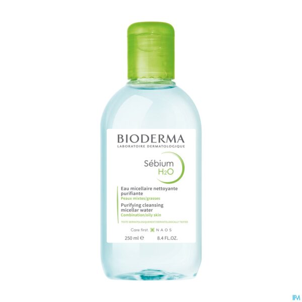 Packshot Bioderma Sebium H2o Micellaire Opl Vh 250ml Packshot Bioderma Sebium H2o Micellaire Opl Vh 250ml