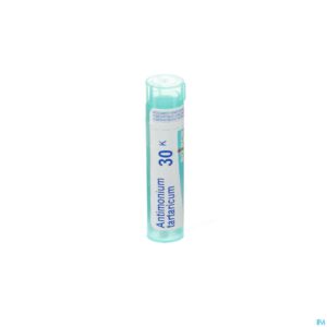 Packshot Antimonium Tartaricum 30k Gr 4g Boiron